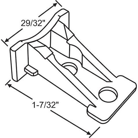 Strybuc Top Sash Guide 74-607